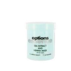 Options Sea Extract & Henna Mask 250ml